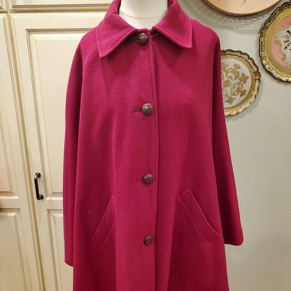 Vintage Eddie Bauer Wool Cape